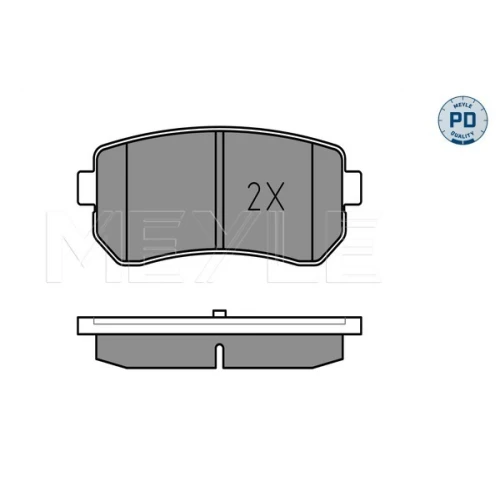 BRAKE PADS FOR DISC BRAKES - 2