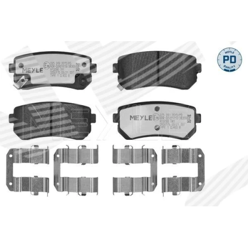 BRAKE PADS FOR DISC BRAKES - 0