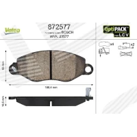 Brake pads for disc brakes