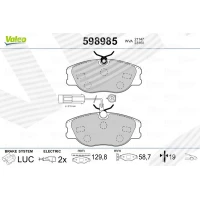 Brake pads for disc brakes