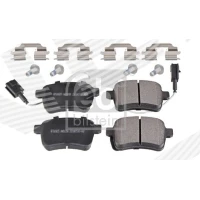 Brake pads for disc brakes