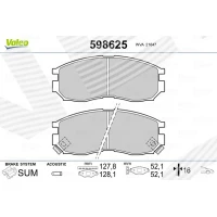 Brake pads for disc brakes