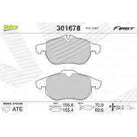 Brake pads for disc brakes