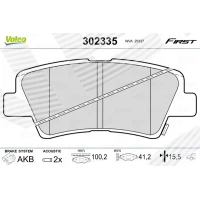 Brake pads for disc brakes