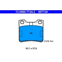 Brake pads for disc brakes