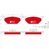 Brake pads for disc brakes