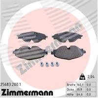 Brake pads for disc brakes