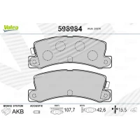 Brake pads for disc brakes