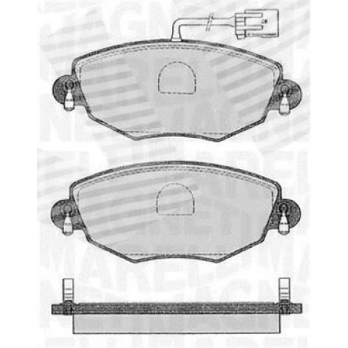 BRAKE PADS FOR DISC BRAKES - 0