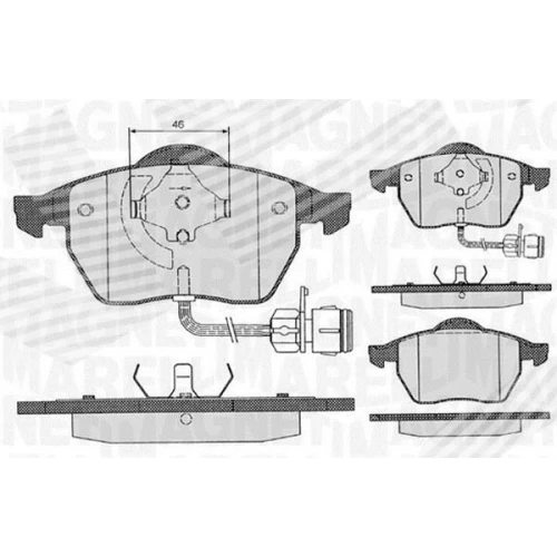 BRAKE PADS FOR DISC BRAKES - 0