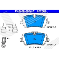 Brake pads for disc brakes