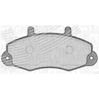 Brake pads for disc brakes