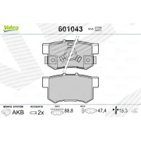 Brake pads for disc brakes