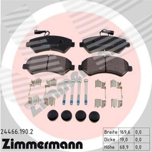 BRAKE PADS FOR DISC BRAKES - 0