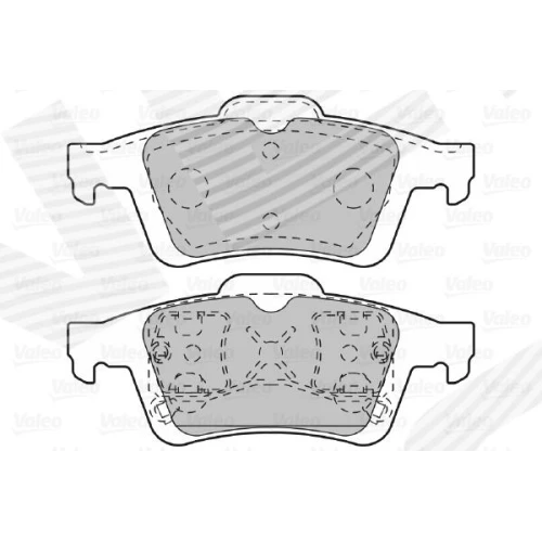 BRAKE PADS FOR DISC BRAKES - 1