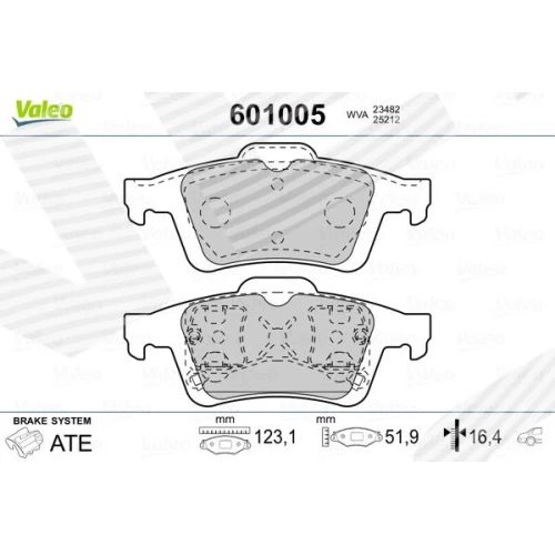 BRAKE PADS FOR DISC BRAKES - 0