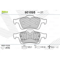 Brake pads for disc brakes