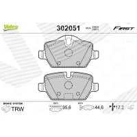 Brake pads for disc brakes