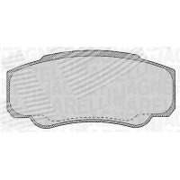 Brake pads for disc brakes