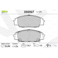 Brake pads for disc brakes