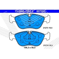 Brake pads for disc brakes