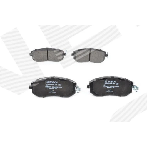 BRAKE PADS FOR DISC BRAKES - 2