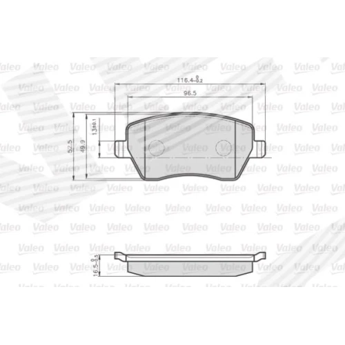 BRAKE PADS FOR DISC BRAKES - 1