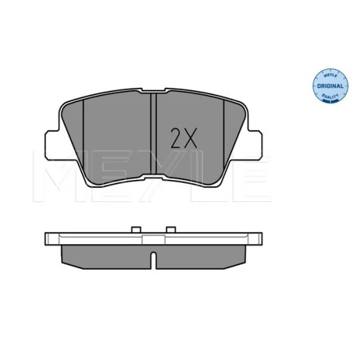 BRAKE PADS FOR DISC BRAKES - 2