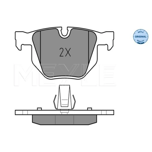 BRAKE PADS FOR DISC BRAKES - 1