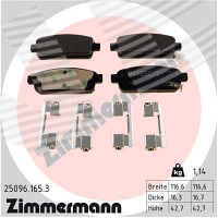 Brake pads for disc brakes