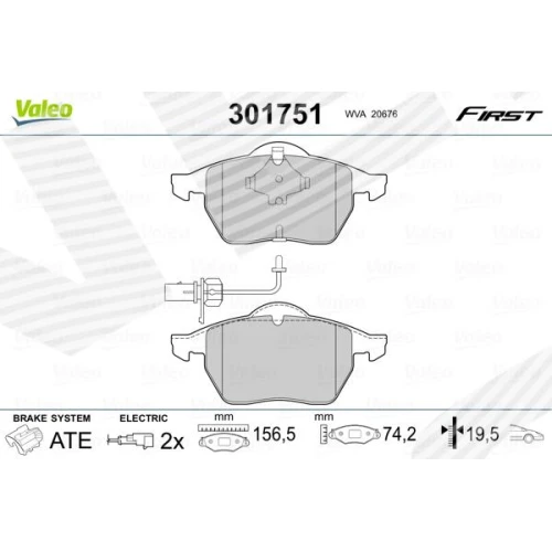 BRAKE PADS FOR DISC BRAKES - 0