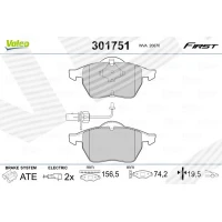 Brake pads for disc brakes