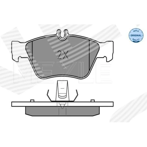 BRAKE PADS FOR DISC BRAKES - 0