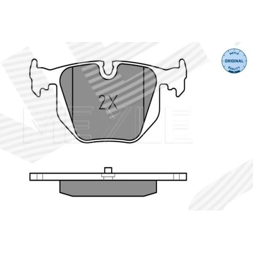 BRAKE PADS FOR DISC BRAKES - 1