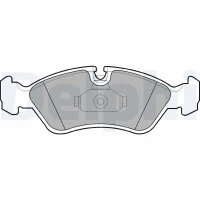 Brake pads for disc brakes