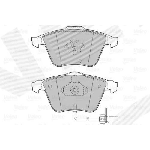 BRAKE PADS FOR DISC BRAKES - 1