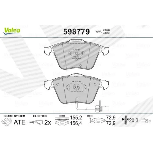 BRAKE PADS FOR DISC BRAKES - 0