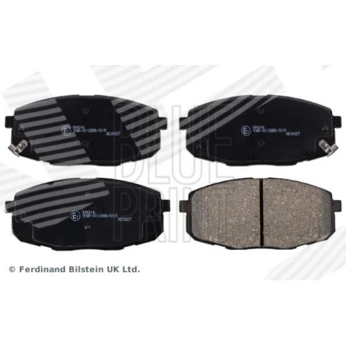 BRAKE PADS FOR DISC BRAKES - 0