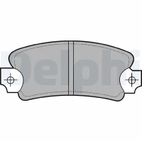 Brake pads for disc brakes