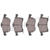 Brake pads for disc brakes