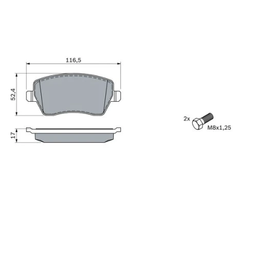 BRAKE PADS FOR DISC BRAKES - 4