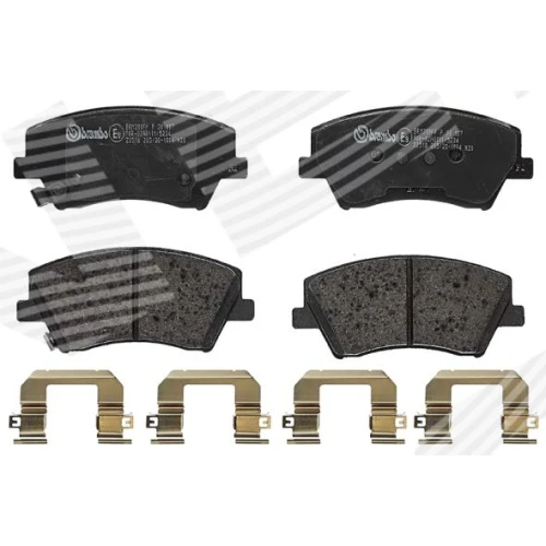 BRAKE PADS FOR DISC BRAKES - 1