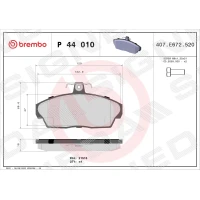 Brake pads for disc brakes