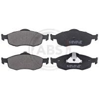 Brake pads for disc brakes