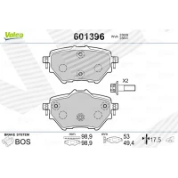 Brake pads for disc brakes