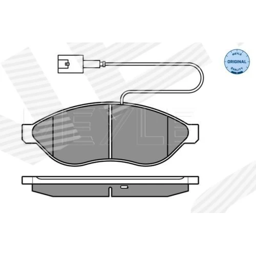 BRAKE PADS FOR DISC BRAKES - 1