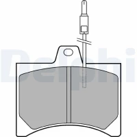 Brake pads for disc brakes