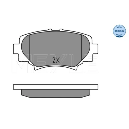 BRAKE PADS FOR DISC BRAKES - 2