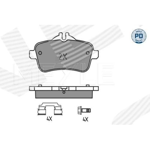 BRAKE PADS FOR DISC BRAKES - 0