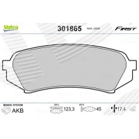 Brake pads for disc brakes